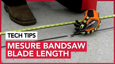 how to measure band saw blades